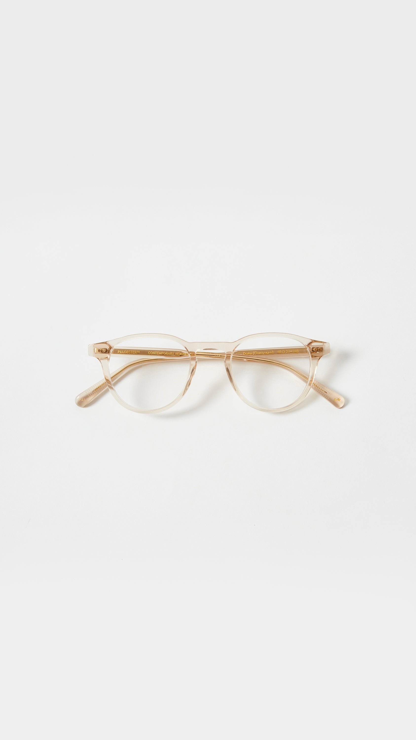 Gold frame cheap glasses drake